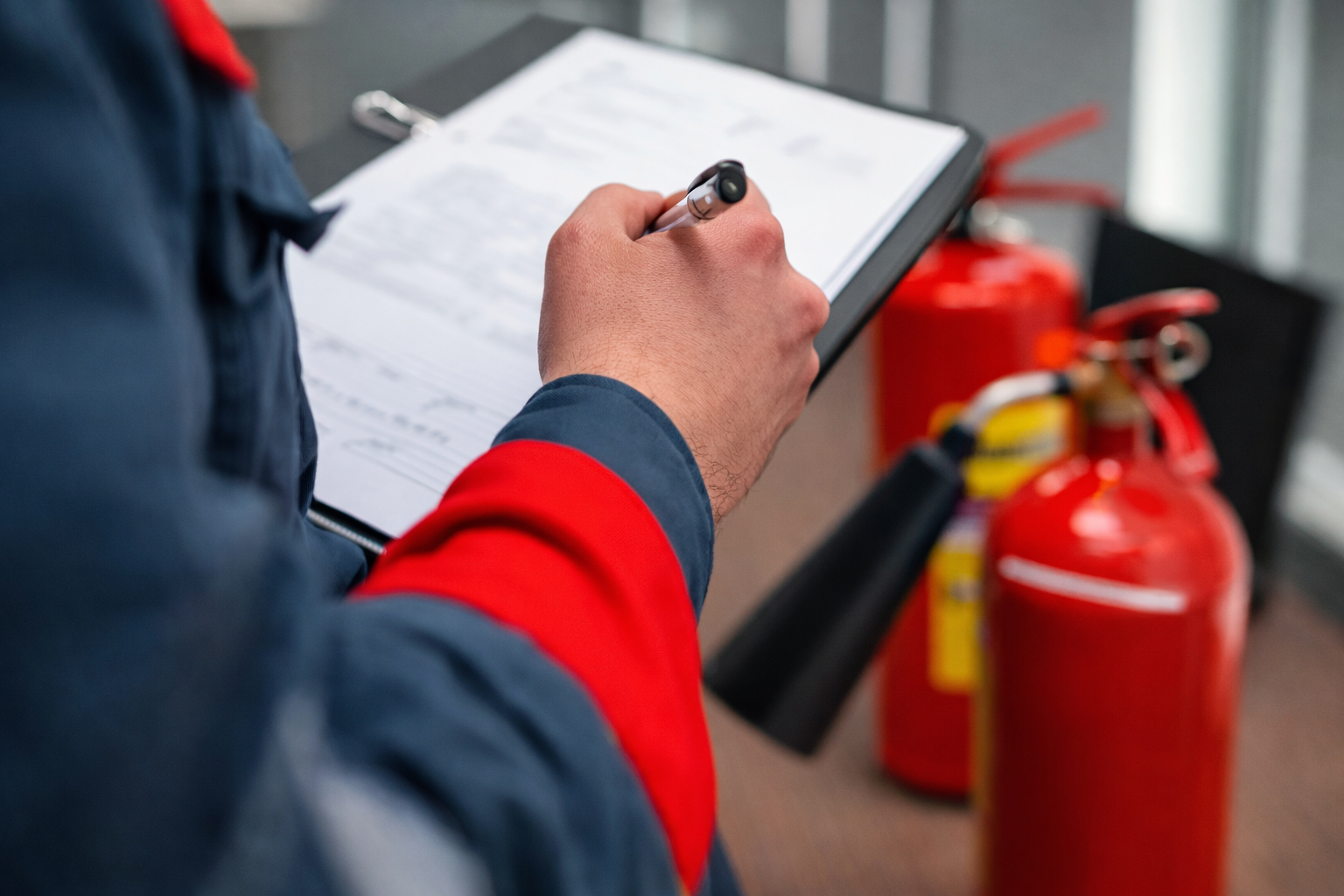 Fire safety inspection